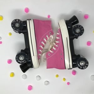 Pink Quad Roller Skates 6.5, 7